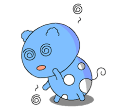 The cat goes fishing sticker #5140389