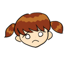 Twintails girl sticker #5140444