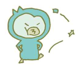 Ennui Penguin sticker #5140649