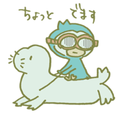 Ennui Penguin sticker #5140680