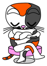 JIN-JIN Tortie-Cat Life sticker #5141050