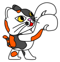 JIN-JIN Tortie-Cat Life sticker #5141051