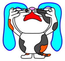 JIN-JIN Tortie-Cat Life sticker #5141053