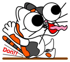 JIN-JIN Tortie-Cat Life sticker #5141056