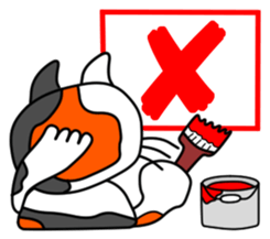 JIN-JIN Tortie-Cat Life sticker #5141059