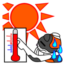 JIN-JIN Tortie-Cat Life sticker #5141060