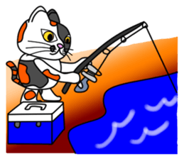 JIN-JIN Tortie-Cat Life sticker #5141070