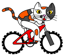 JIN-JIN Tortie-Cat Life sticker #5141073