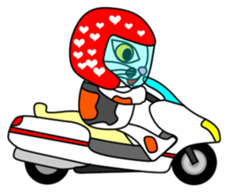 JIN-JIN Tortie-Cat Life sticker #5141074