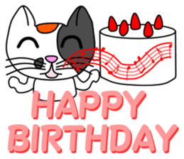 JIN-JIN Tortie-Cat Life sticker #5141076