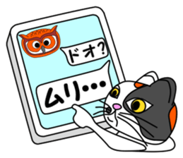 JIN-JIN Tortie-Cat Life sticker #5141079