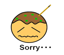 Sticker of Takoyaki sticker #5141445