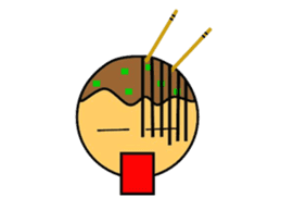 Sticker of Takoyaki sticker #5141470