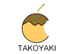 Sticker of Takoyaki sticker #5141474