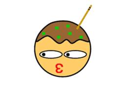 Sticker of Takoyaki sticker #5141475