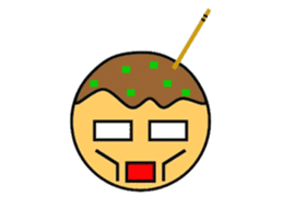 Sticker of Takoyaki sticker #5141476
