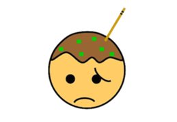 Sticker of Takoyaki sticker #5141479
