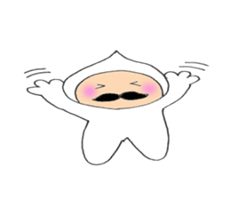 Beard old man2 sticker #5141496