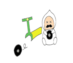 Beard old man2 sticker #5141499