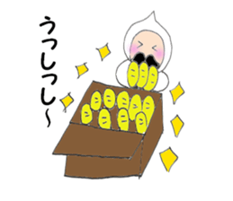 Beard old man2 sticker #5141523