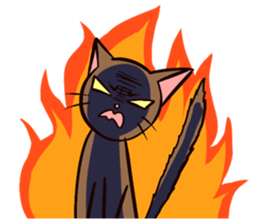 KURO and SHIRO daily life sticker #5141648