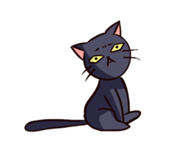 KURO and SHIRO daily life sticker #5141649