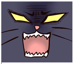 KURO and SHIRO daily life sticker #5141653