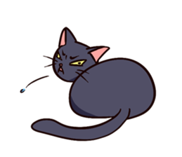 KURO and SHIRO daily life sticker #5141655