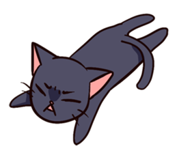 KURO and SHIRO daily life sticker #5141658
