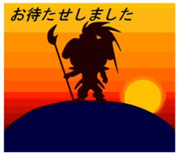 Three Kingdoms of doggies sticker #5142942