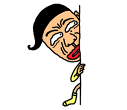 Mr. Hot lips sticker #5144206