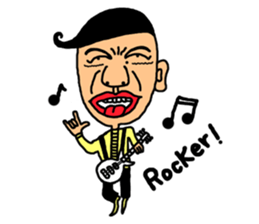 Mr. Hot lips sticker #5144227