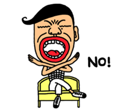 Mr. Hot lips sticker #5144233