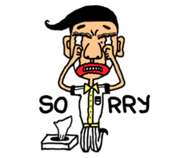 Mr. Hot lips sticker #5144236