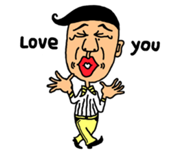 Mr. Hot lips sticker #5144239