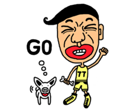 Mr. Hot lips sticker #5144242