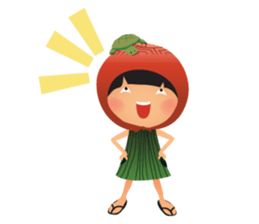 Ang Ku Kueh Girl and Friends sticker #5144436