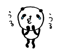Every day of a panda- I feel sad - sticker #5144685