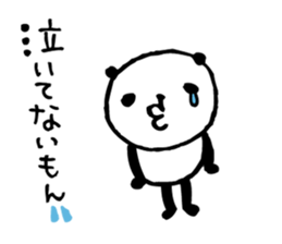 Every day of a panda- I feel sad - sticker #5144699