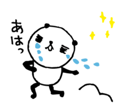 Every day of a panda- I feel sad - sticker #5144703