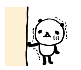 Every day of a panda- I feel sad - sticker #5144705