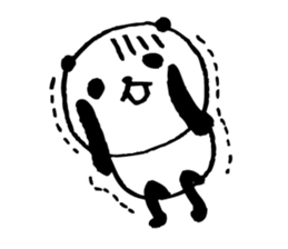 Every day of a panda- I feel sad - sticker #5144714