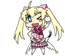 Idol Magical girl chiru chiru Michiru sticker #5144804