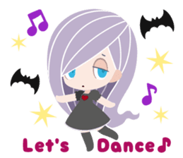 Spooktacular Girl Gabrielle sticker #5145230