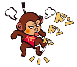 SAMURAI OSARU 2 sticker #5145445