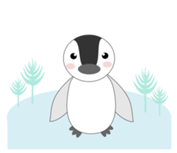 Healthy children Penguin sticker #5145804