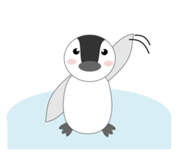 Healthy children Penguin sticker #5145805