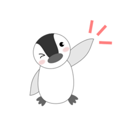 Healthy children Penguin sticker #5145808