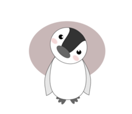 Healthy children Penguin sticker #5145810