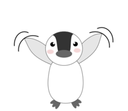 Healthy children Penguin sticker #5145814